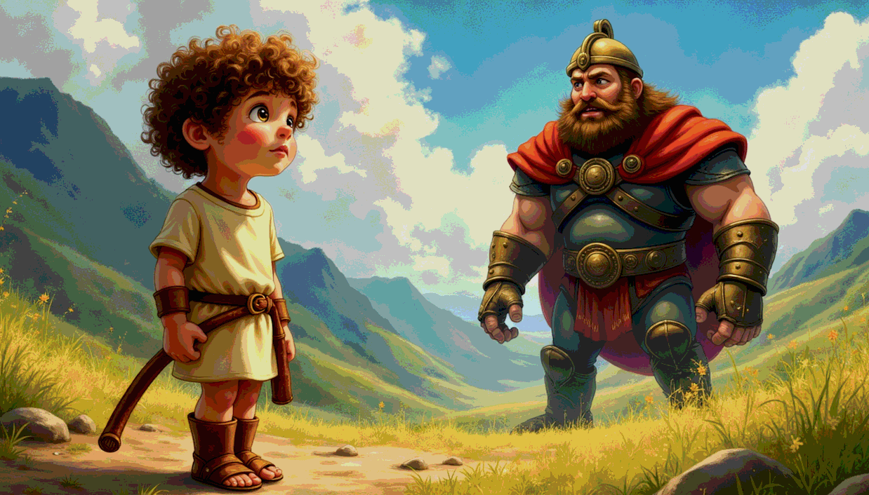 David and Goliath